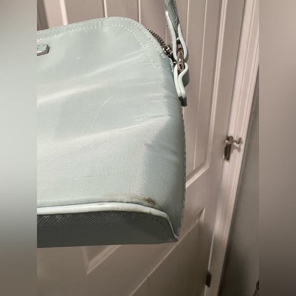 Steve Madden bag purse small mint green light blue crossover - Picture 11 of 11